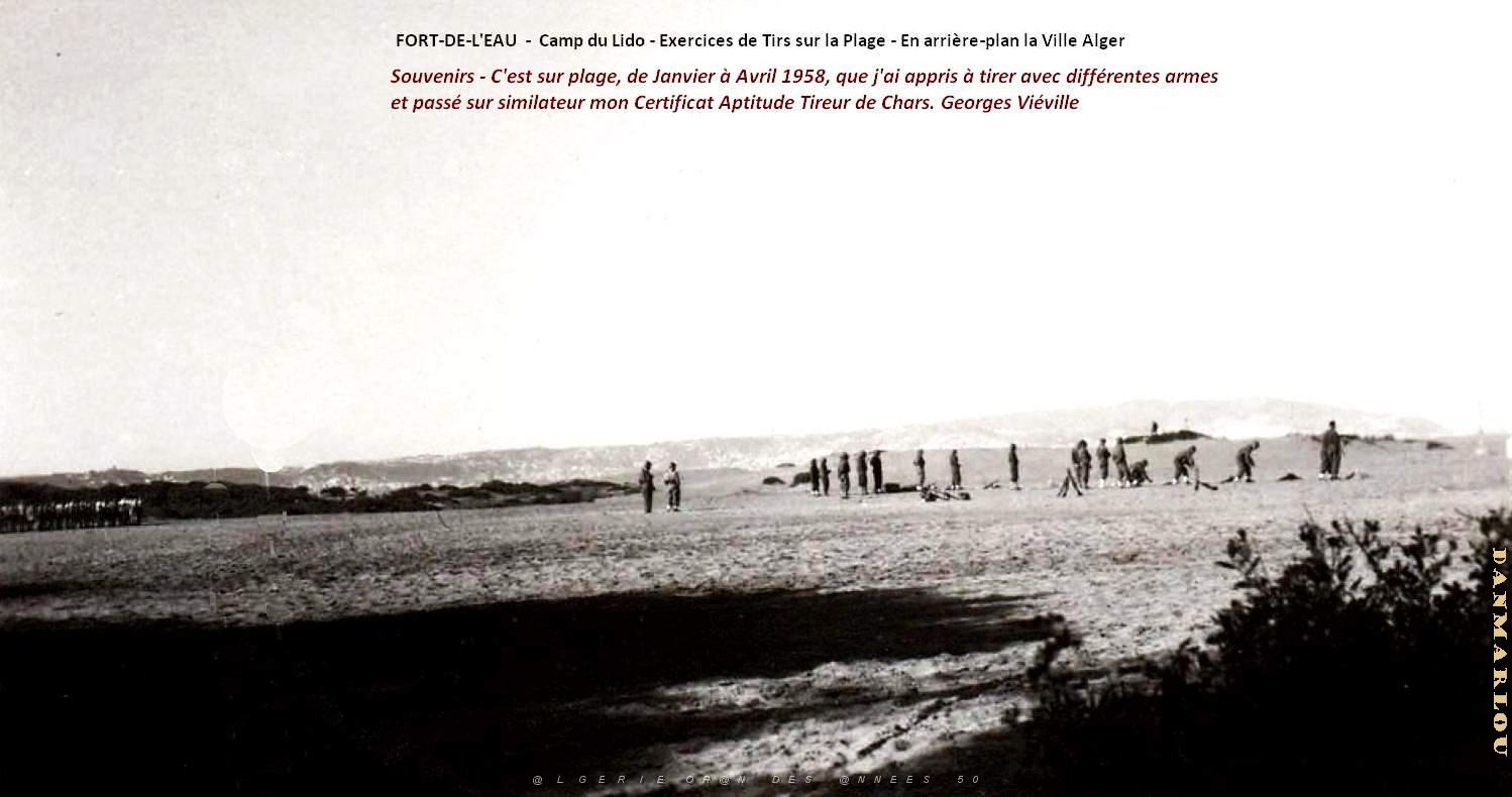 Fort-de-l'Eau - Camp du Lido - Exercice de Tirs sur la Plage.jpg